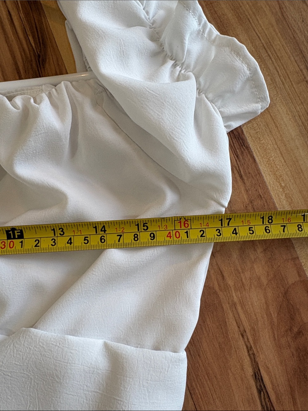 Ivory Ruffle V-Neck Mini Dress - Picture 10 of 16